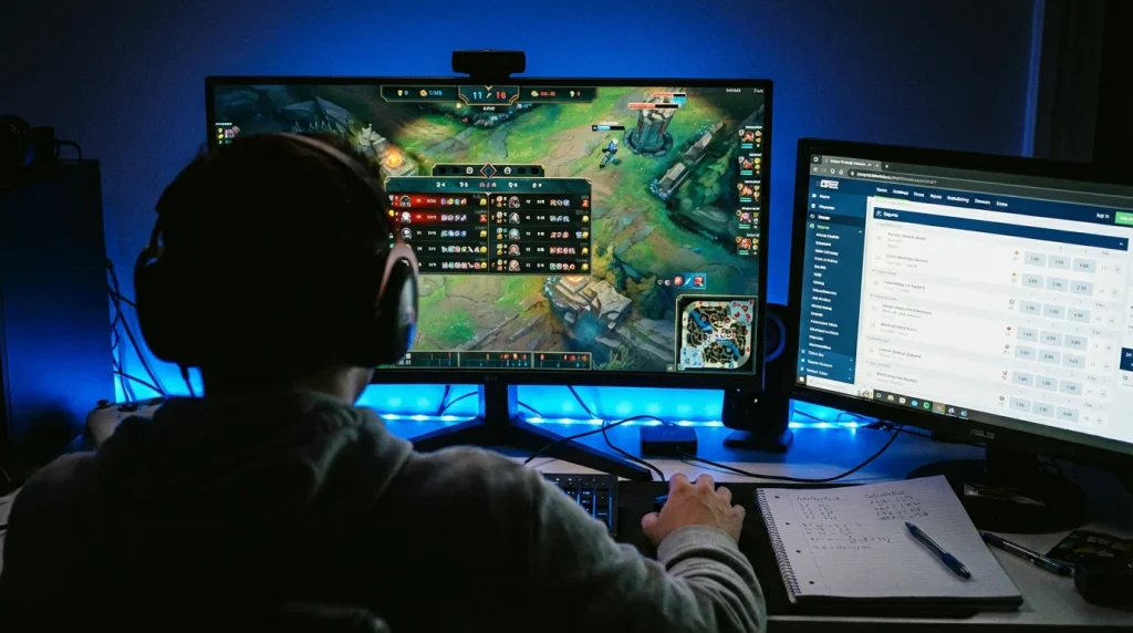 Types de paris disponibles sur les matchs League of Legends